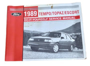 Ford Tempo/Topaz/Escort Service Manual 1989 Vintage Collectible Automotive