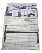 Ford Tempo/Topaz/Escort Service Manual 1989 Vintage Collectible Automotive