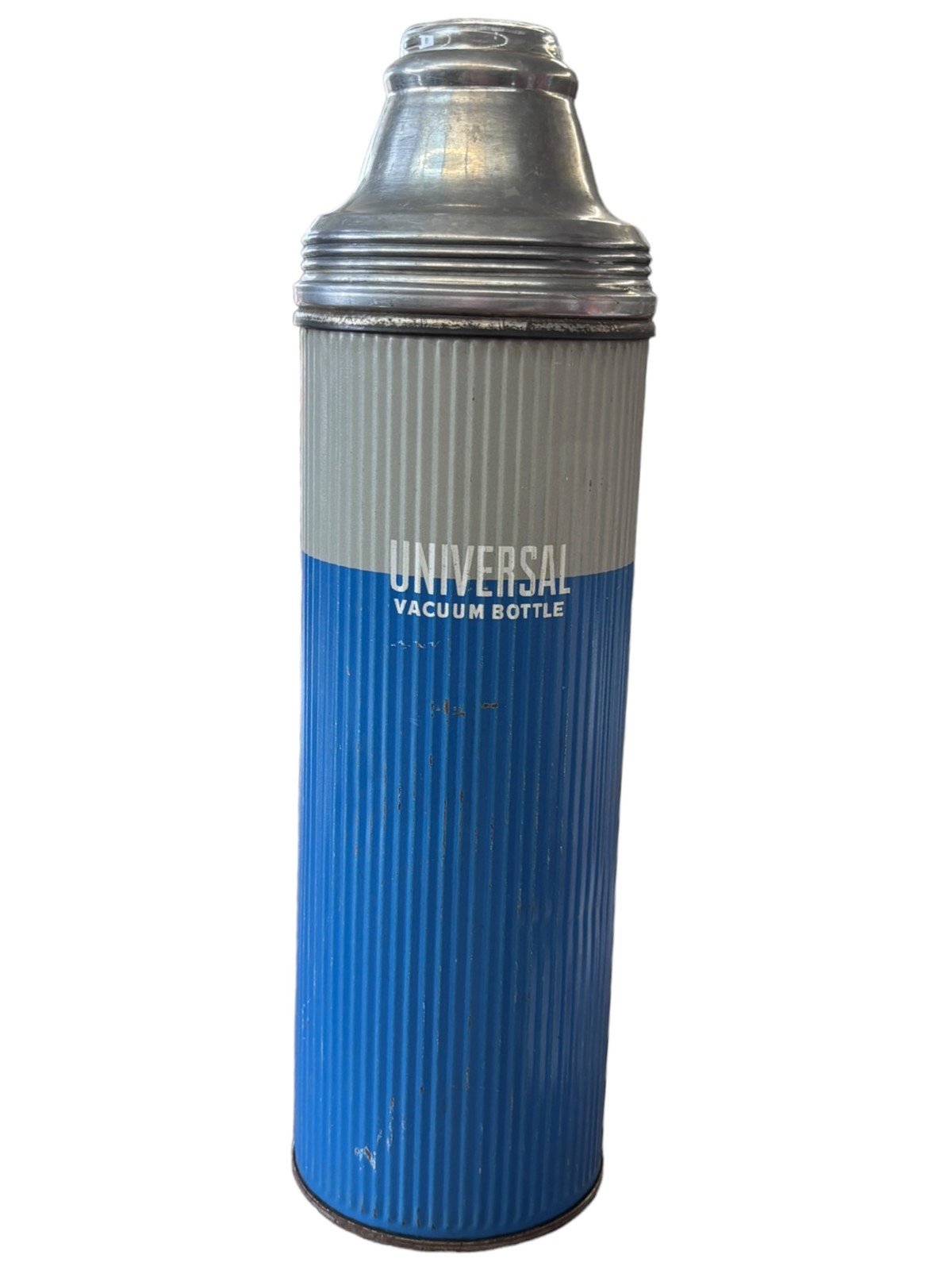 Universal Vacuum Bottle Landers, Frary Clark With Cork Stopper Vintage