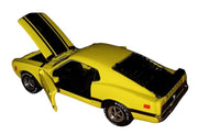 Road Champs 1969 Ford Mustang Diecast Model Car Vintage Collectible Hobby