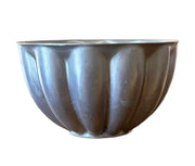 Dessert Molds Metal Custard Bowls Set of 6 Vintage Scalloped Ramekins