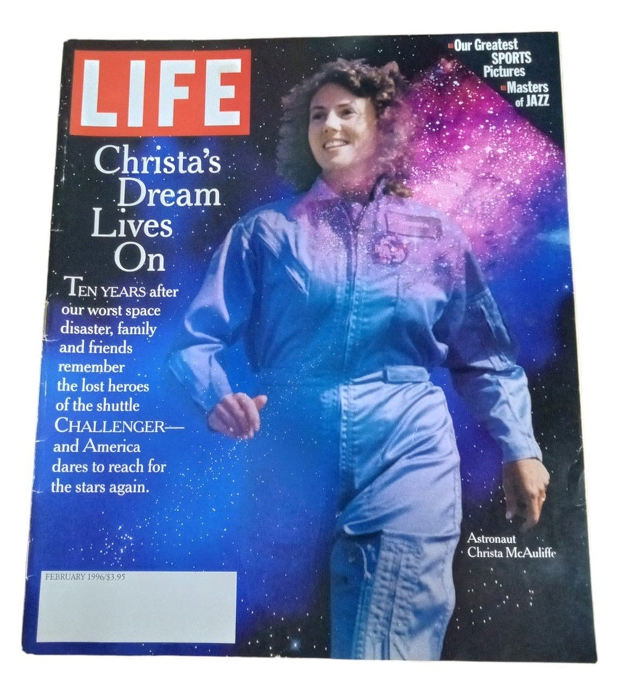 LIFE Magazine February 1996 Christa's Dream Lives On Vintage Collectible