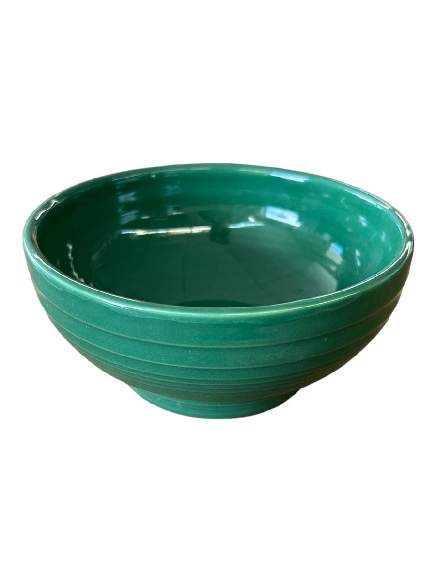 Fiesta - Jade Green Small Footed Bowl Homer Laughlin Kitchenware Dish Ceramic