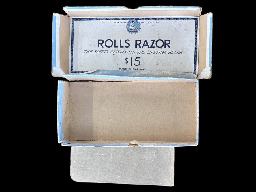 Rolls Razor Imperial No 2 Nickel Plated Patented in England Collectible