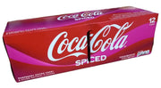 Coca Cola Spiced Raspberry Pack Of 12 Cans Collectible Limited Edition Soda