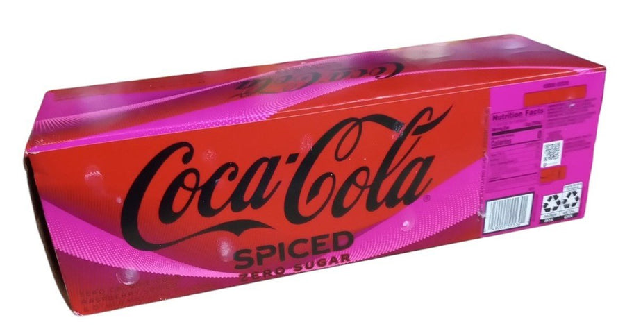 Coca Cola Zero Sugar Spiced Raspberry Soda Collectible Limited Edition