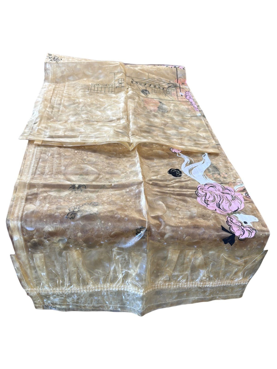 Shower Curtains/Liners Vintage Set of 6 Pink, Peach, and Four Paris Themed