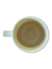Fiesta - Ivory Cream Off-White Stacking Mug Homer Laughlin Ceramic Coffee Cup