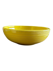 Fiesta - Sunflower Yellow Medium Bistro Bowl Ceramic Homer Laughlin Kitchenware