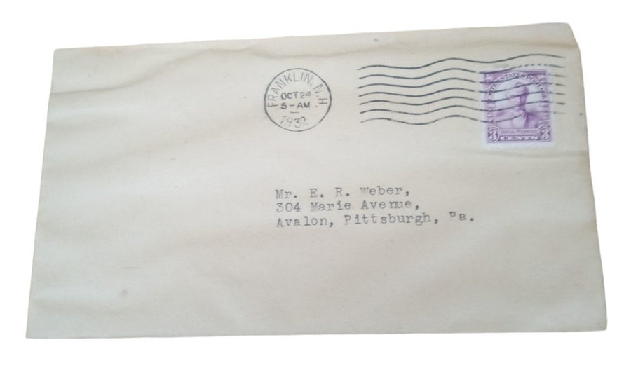 Postal Envelopes With Stamps Vintage Collectible Postal Mailing Ephemera