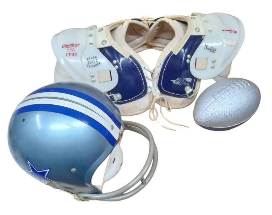 Dallas Cowboys Rawlings Youth Football Gear Vintage Collectible Sports Equipment