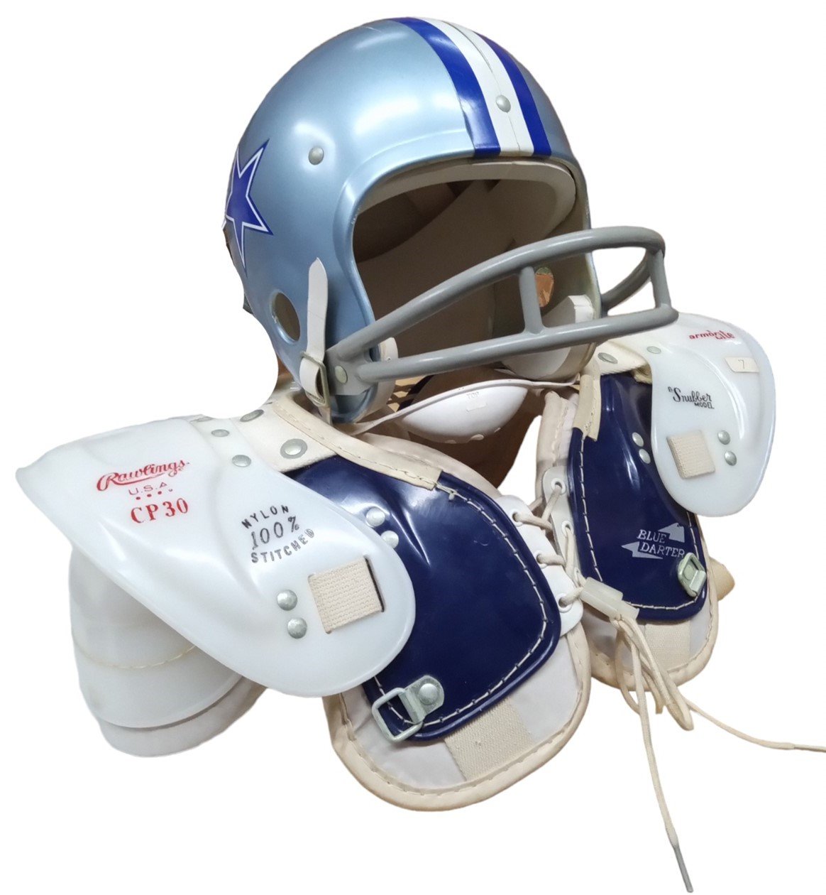 Dallas Cowboys Rawlings Youth Football Gear Vintage Collectible Sports Equipment