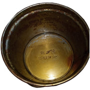 US Air Force Grease Can Vintage Collectible Storage Militaria WWII 1940s