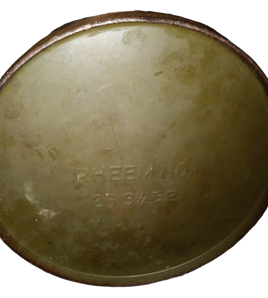 US Air Force Grease Can Vintage Collectible Storage Militaria WWII 1940s