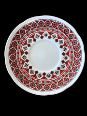 Seltmann Weiden Bavaria W Germany Teacup and Saucer W/ Ukrainian Art by Marusia