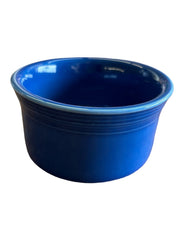 Fiesta - Lapis Blue Ramekin Bowl Homer Laughlin Ceramic Dish Kitchenware Baking
