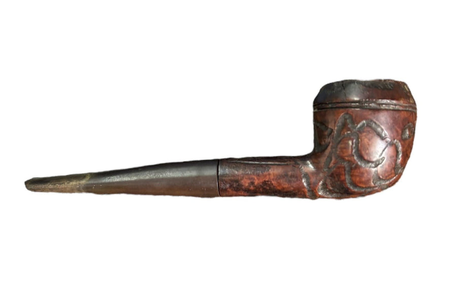 Pipe Wooden Dr. Grabow Grand Duke Display Tobacciana Vintage Imported Briar