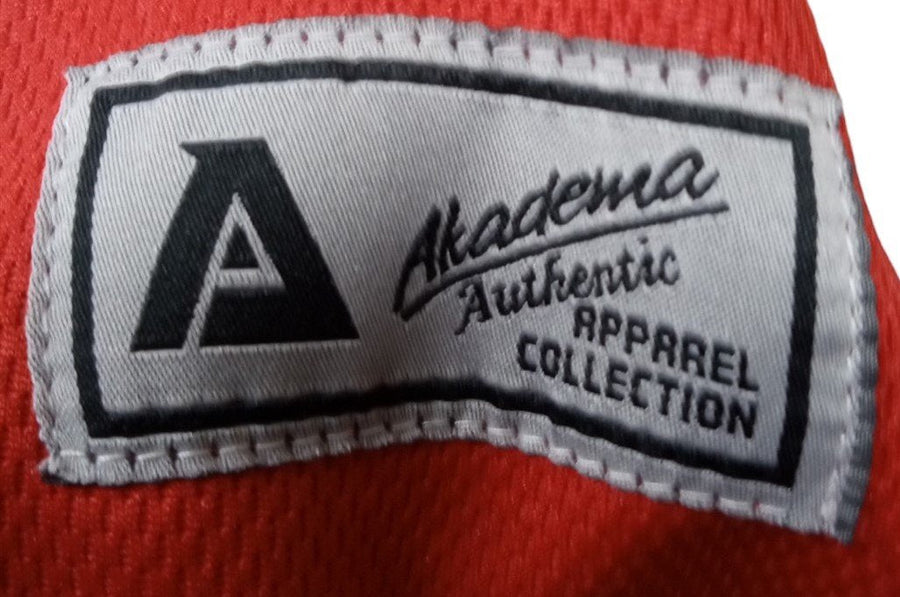 Akadema Professional Red Baseball Jersey Adult 2XL Apparel Sportswear Unisex