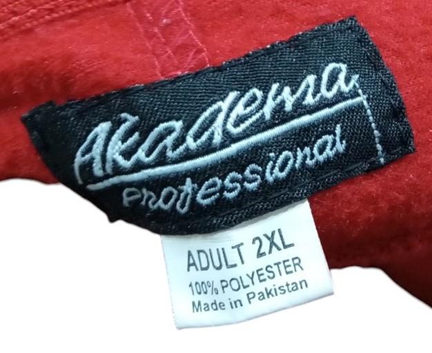 Akadema Professional Red Baseball Jersey Adult 2XL Apparel Sportswear Unisex