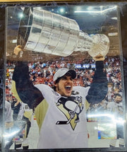 Pittsburgh Penguins Sidney Crosby Stanley Cup Champions Plaque Vintage