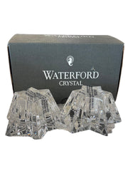 Waterford Crystal Star candlestick holders Pair Made in Germany