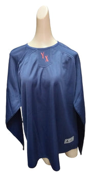 Akadema Long Sleeve Blue Baseball Jersey Sportswear Apparel Adult 3XL