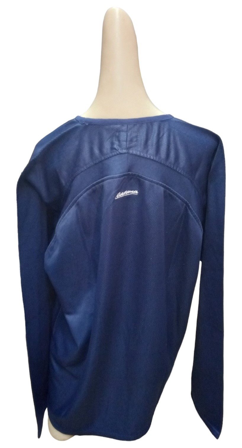 Akadema Long Sleeve Blue Baseball Jersey Sportswear Apparel Adult 3XL