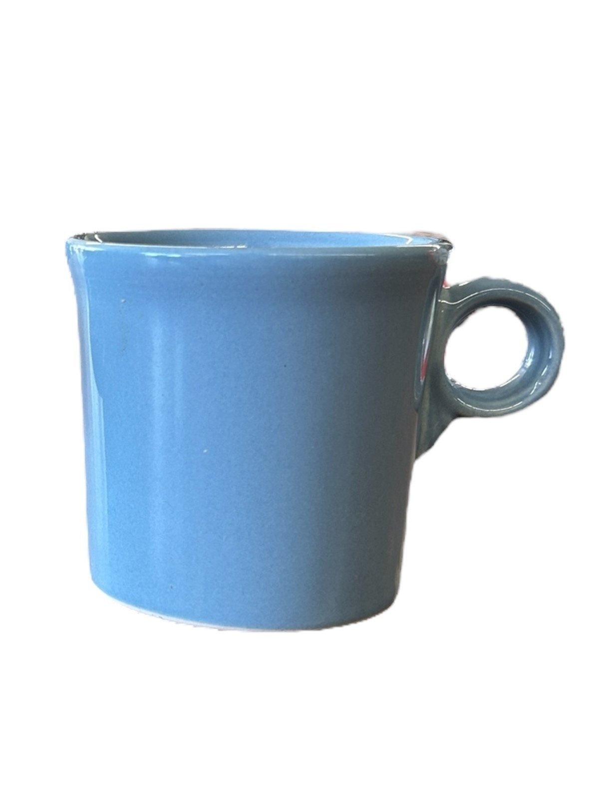 Fiesta - Periwinkle Blue Ring Handled Mug Coffee Cup Ceramic Homer Laughlin HLC