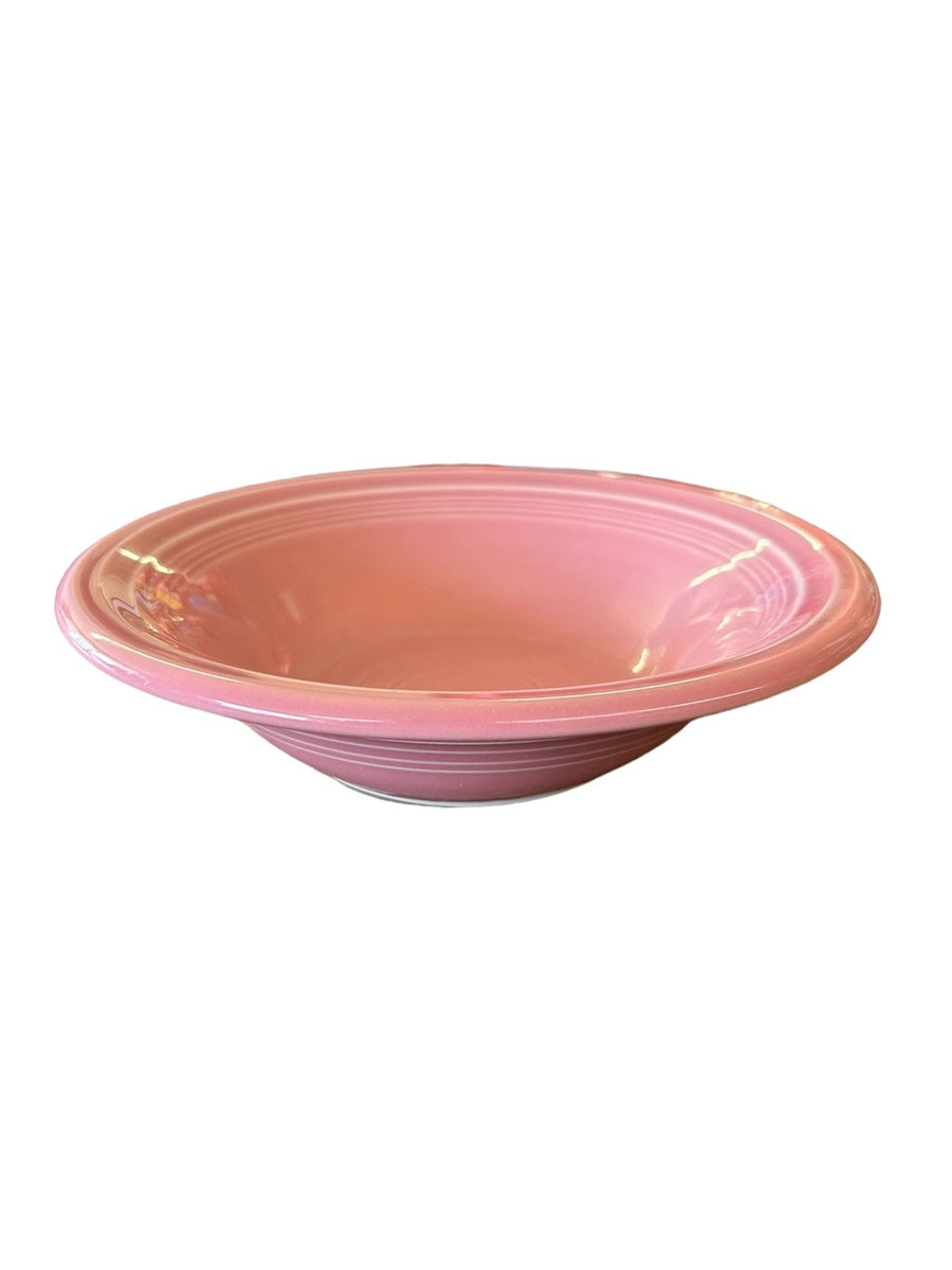 Fiesta - Rose Pink Stacking Cereal Bowl Homer Laughlin Ceramic Kitchenware HLC