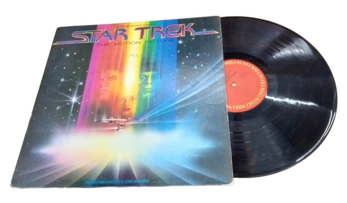 Star Trek The Motion Picture Soundtrack Vinyl Record Vintage Collectible