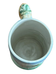Washingon DC Steins Capitol Building Mugs Souvenirs Silberne Japan Vintage