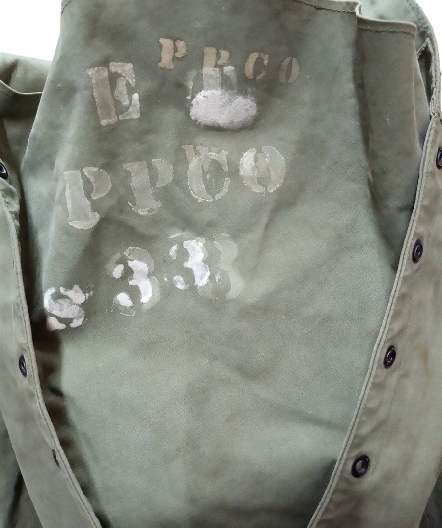 World War II Lace Up Weather Smock Vintage Collectible Historical Militaria