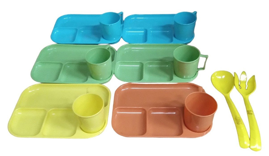 Redmon Picnic Dining Set Vintage Collectible Nostalgic Picnic Ware Outdoor