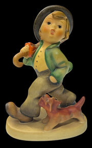 Hummel Figurine 5 Antique Strolling Along Vintage Made in West Germany 1960s