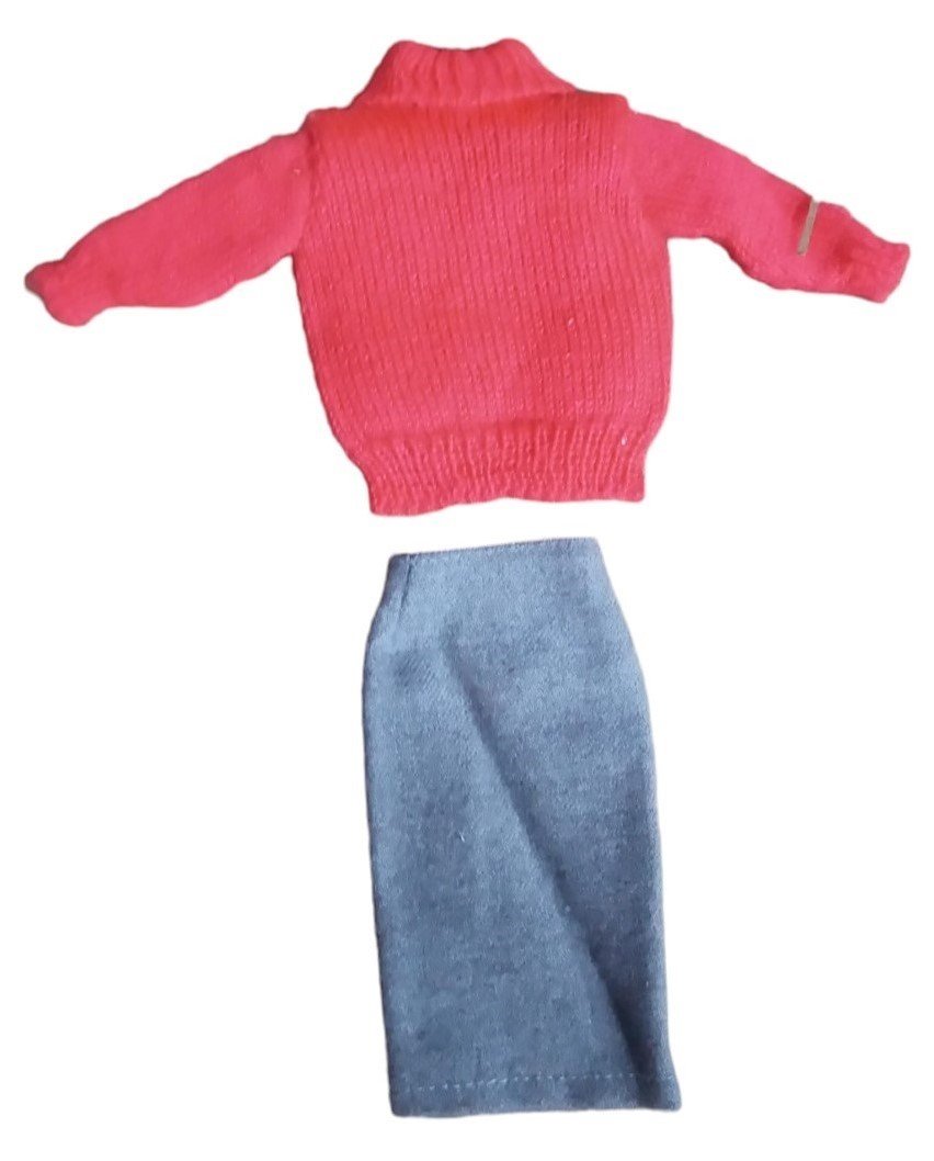 Barbie Sweater Girl Outfit Doll Clothing Vintage Collectible Nostalgic