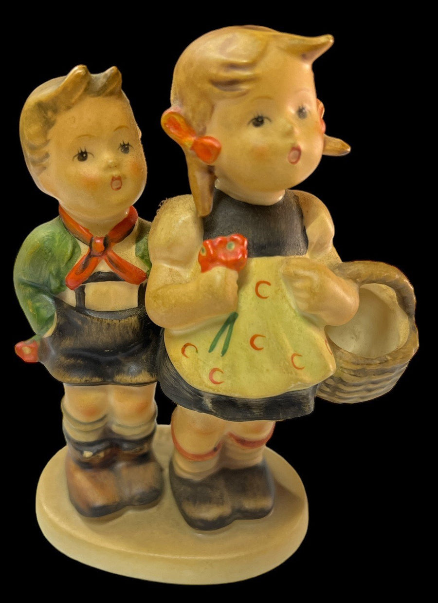 Hummel Figurine 49 3/0 Antique To Market Vintage Made in West Germany 1960s