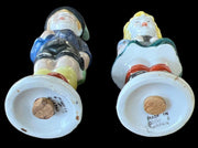 Salt and Pepper Shakers Antique Made in Occupied Japan Vintage Boy and Girl