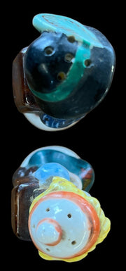 Salt and Pepper Shakers Antique Made in Occupied Japan Vintage Boy and Girl