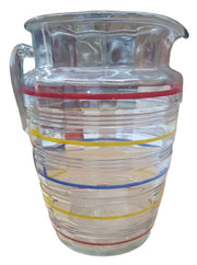 Anchor Hocking Glass Pitcher Vintage Collectible Serveware Glassware Drinkware
