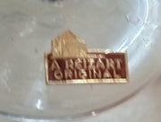 Crystal Glassware Antique Reizart Original Vintage Set of 11 Stardust Pattern