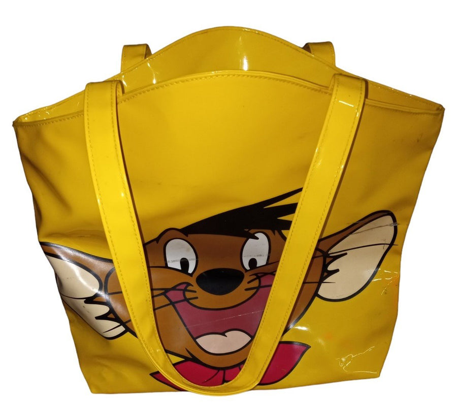 Looney Tunes Speedy Gonzales Yellow Carrying Bag Vintage Collectible Nostalgic