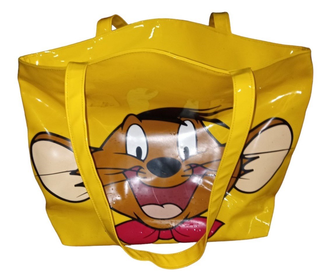 Looney Tunes Speedy Gonzales Yellow Carrying Bag Vintage Collectible Nostalgic