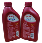 Exxon Superflo Motor Oil Set Of 2 Collectible Garage Automotive Maintenance