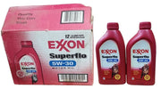 Exxon Motor Oil With Box Vintage Collectible Garage Automotive Care