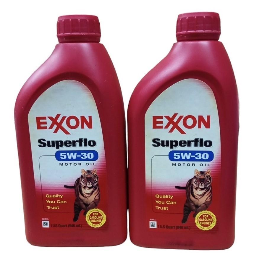 Exxon Motor Oil With Box Vintage Collectible Garage Automotive Care