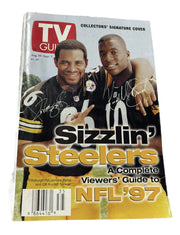 Steelers Magazine Lot NFL TV Guides Book Pittsburgh Football Superbowl 6 Pc