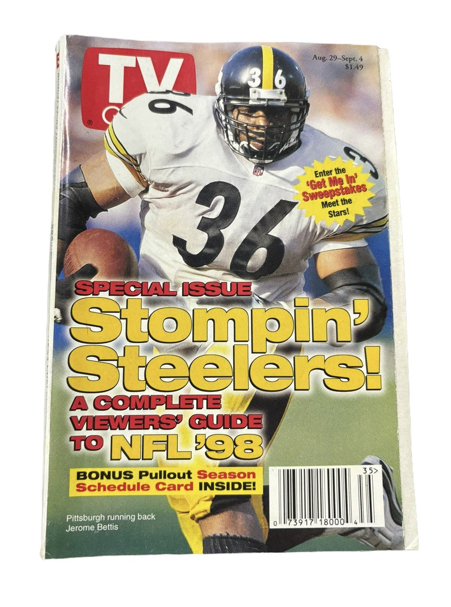 Steelers Magazine Lot NFL TV Guides Book Pittsburgh Football Superbowl 6 Pc