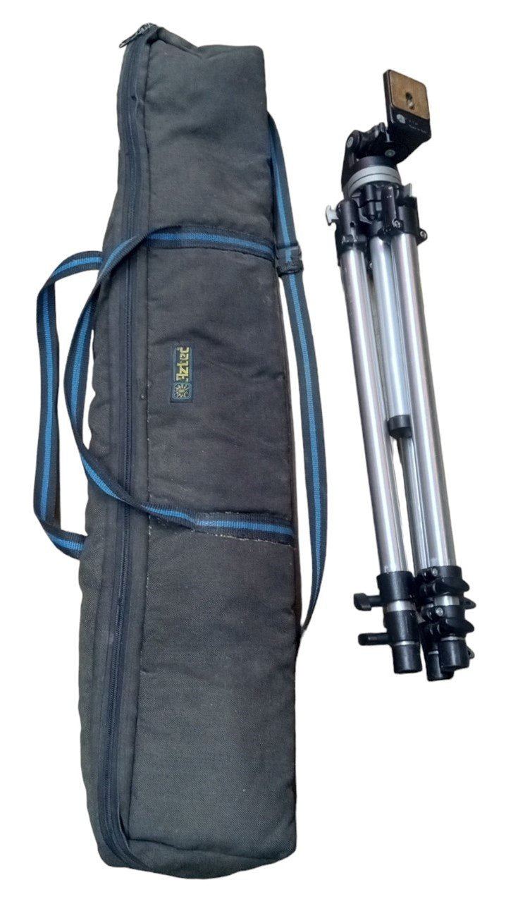 Bogen Portable Folding Tripod With Carrying Bag Vintage Collectible Photography