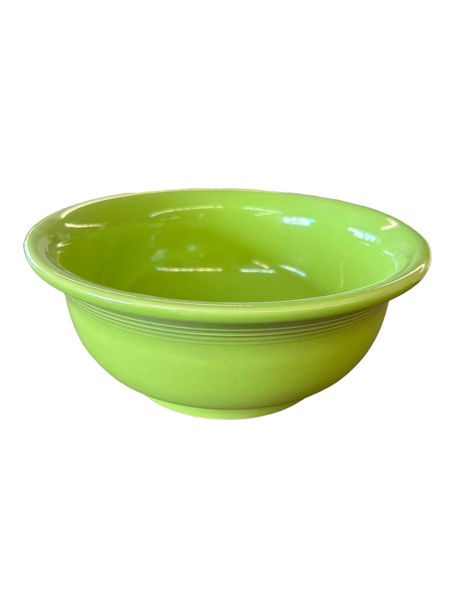 Fiesta - Chartreuse Green Medium Mixing Bowl Homer Laughlin Ceramic Kitchenware