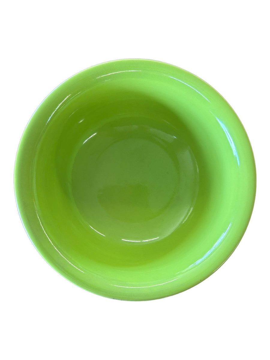 Fiesta - Chartreuse Green Medium Mixing Bowl Homer Laughlin Ceramic Kitchenware